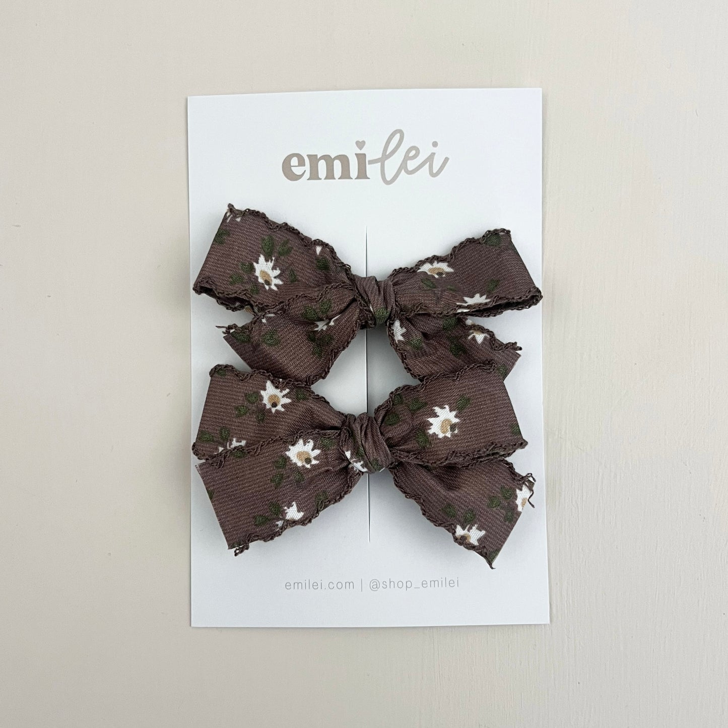 Pigtail Bow Clips