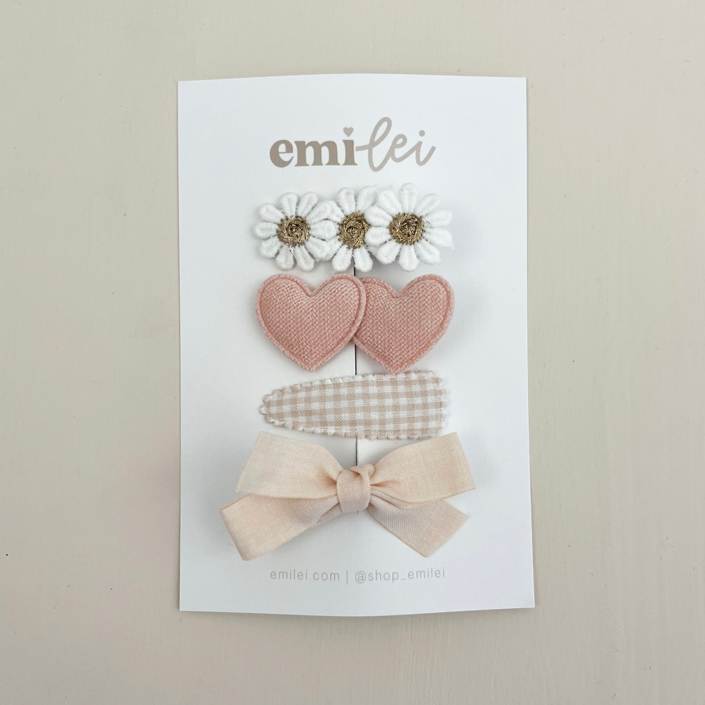 Hair Clips - Set of 4