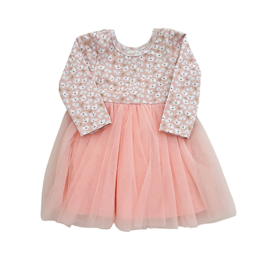 Long Sleeve Tulle Dress | Floral