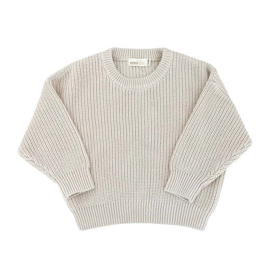 Chunky Knit Sweater | Oatmeal
