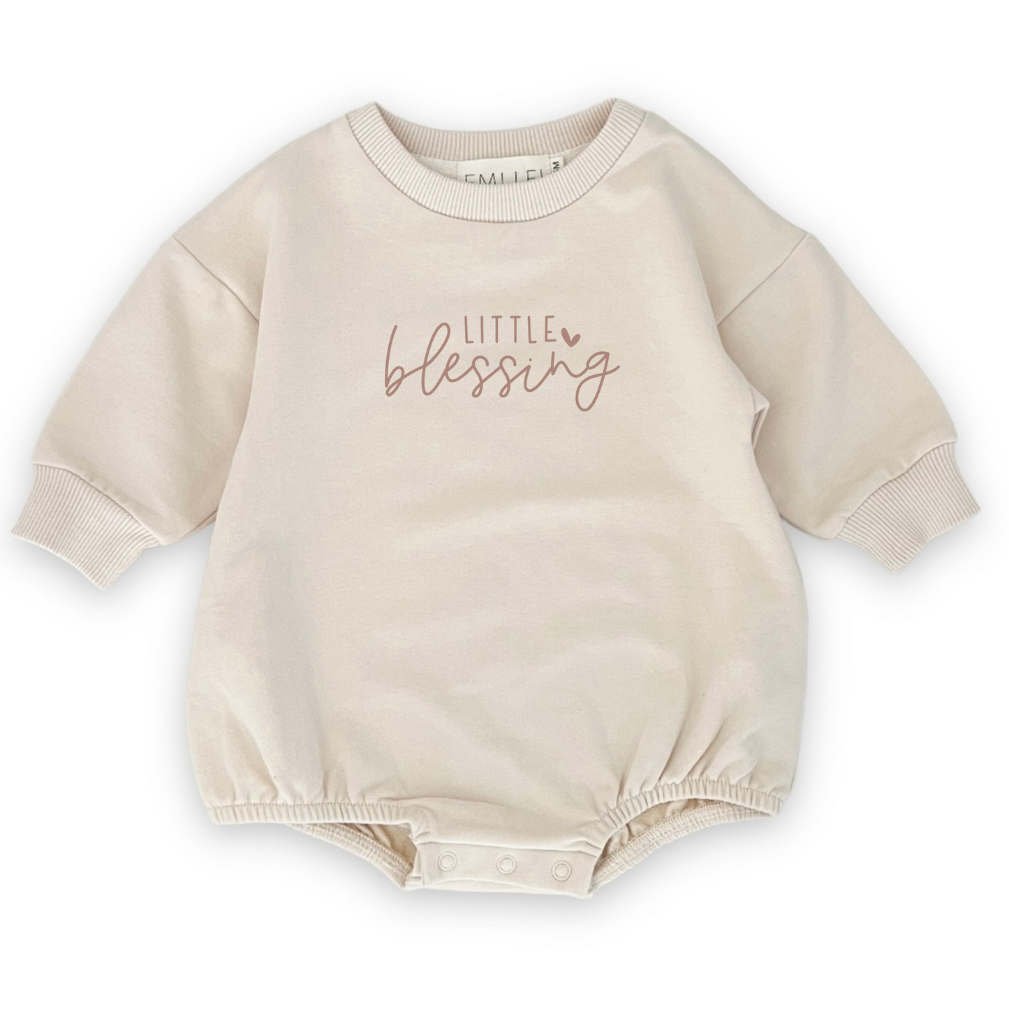 Everyday Sweatshirt Romper | Little Blessing