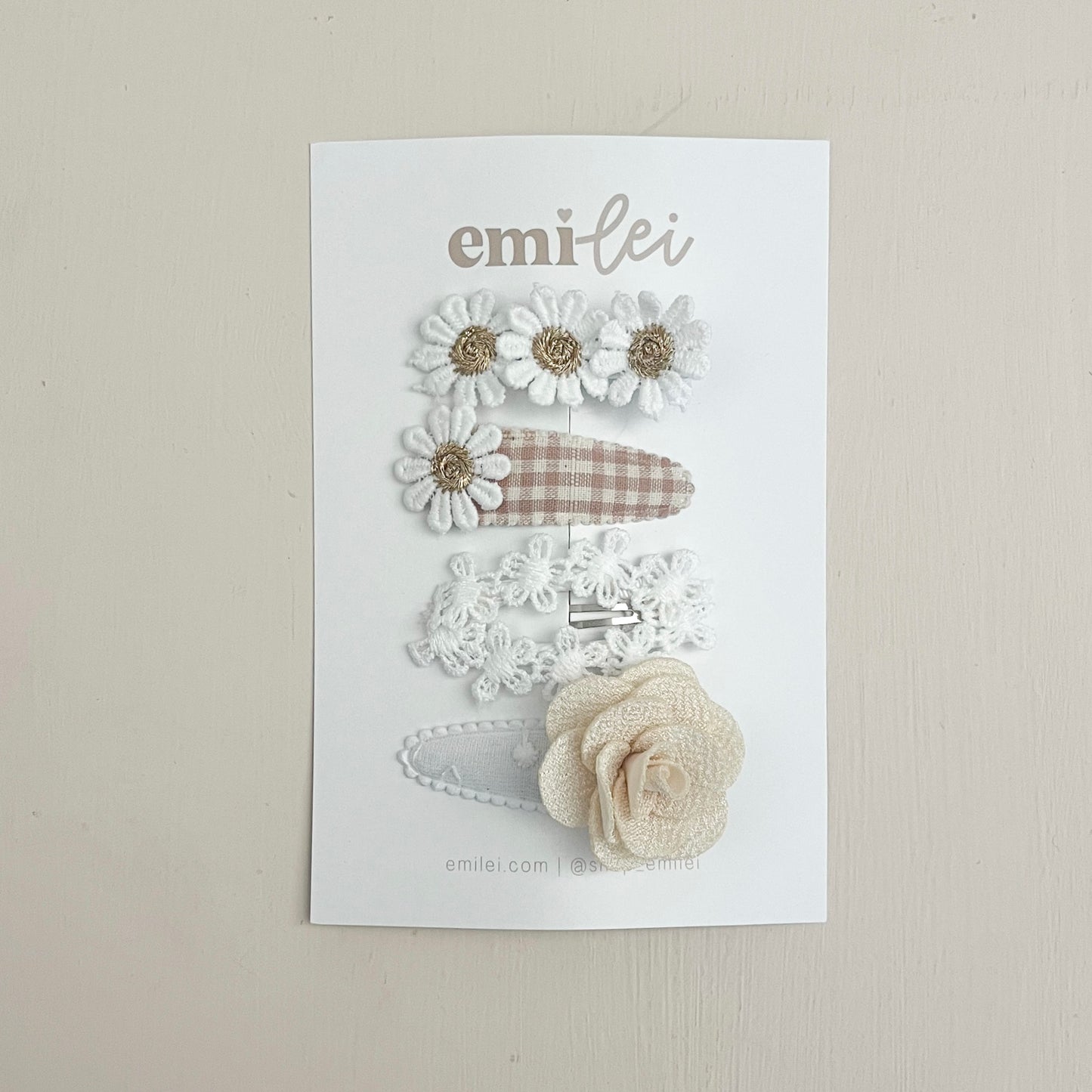 Hair Clips - Set of 4