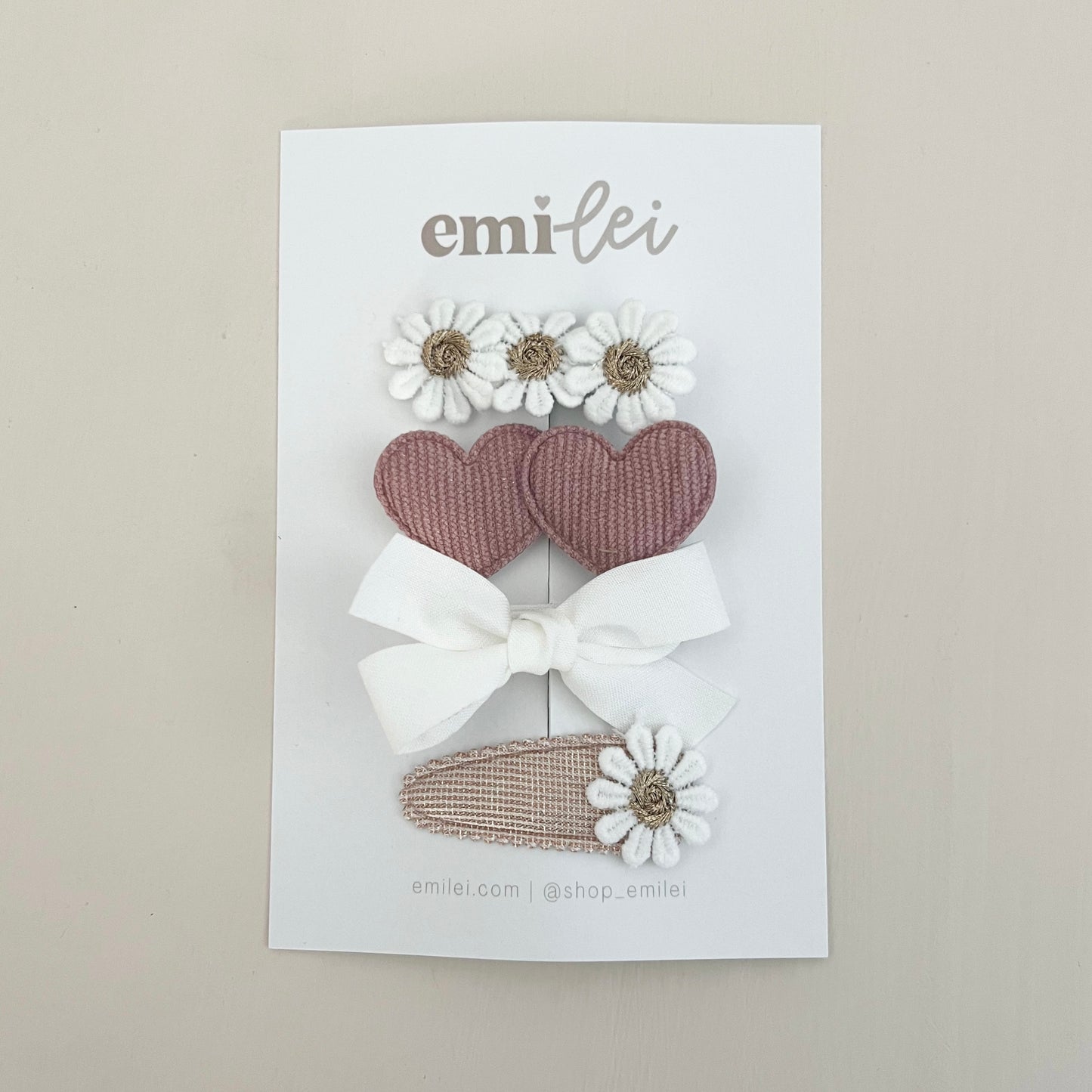 Hair Clips - Set of 4