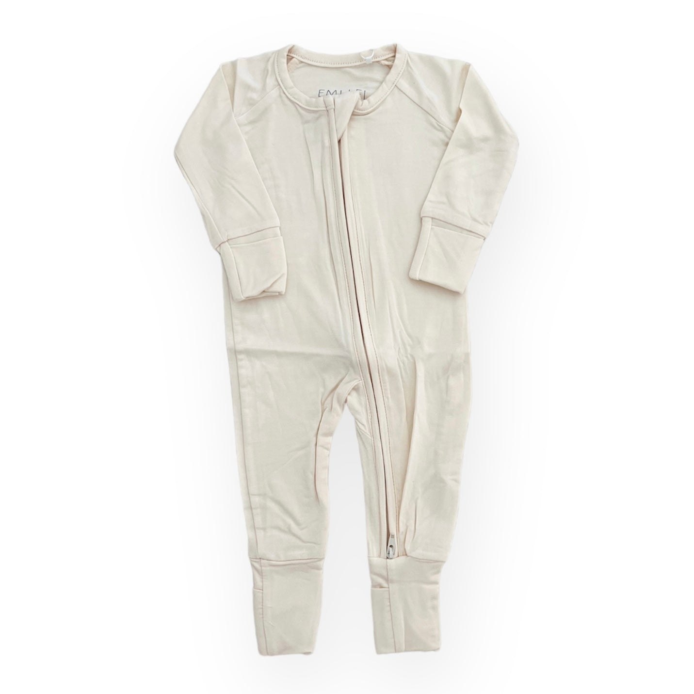 Bamboo Convertible Footie Romper | Vanilla