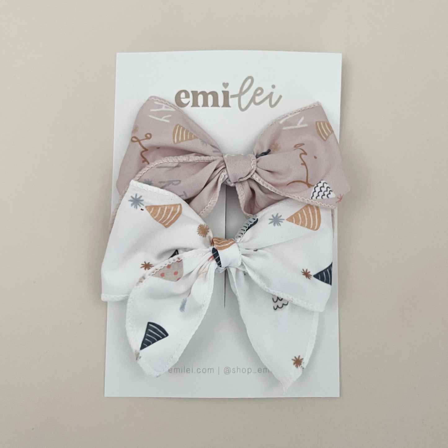 Fable Bow Headbands & Clips | Set of 2 - Birthday Party