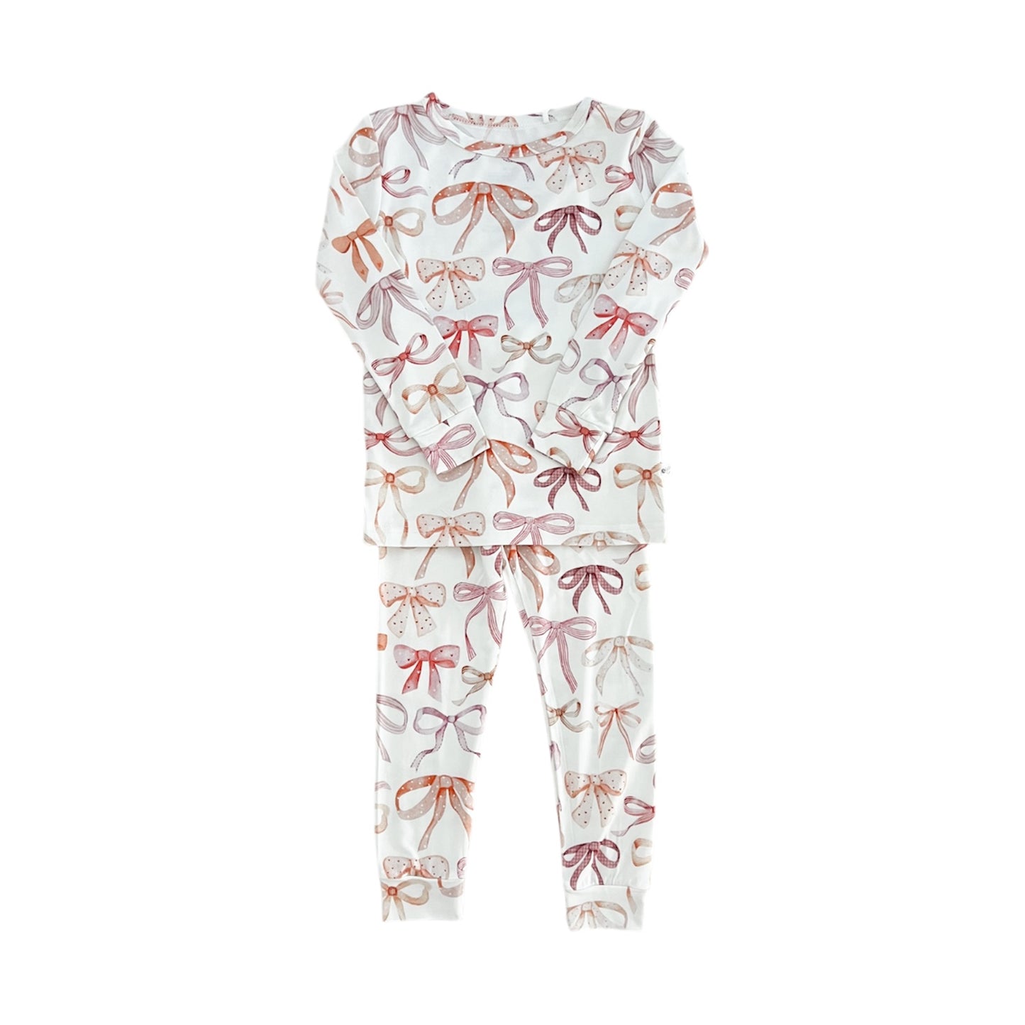 Bamboo Two Piece Toddler Set | Bows