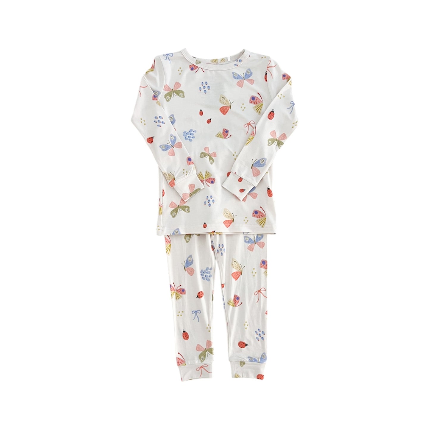 Bamboo Two Piece Toddler Set | Butterflies