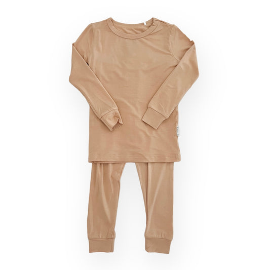 Bamboo Two Piece Toddler Set | Peach