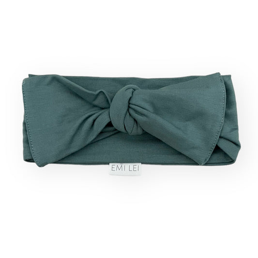 Bamboo Adjustable Bow | Deep Teal
