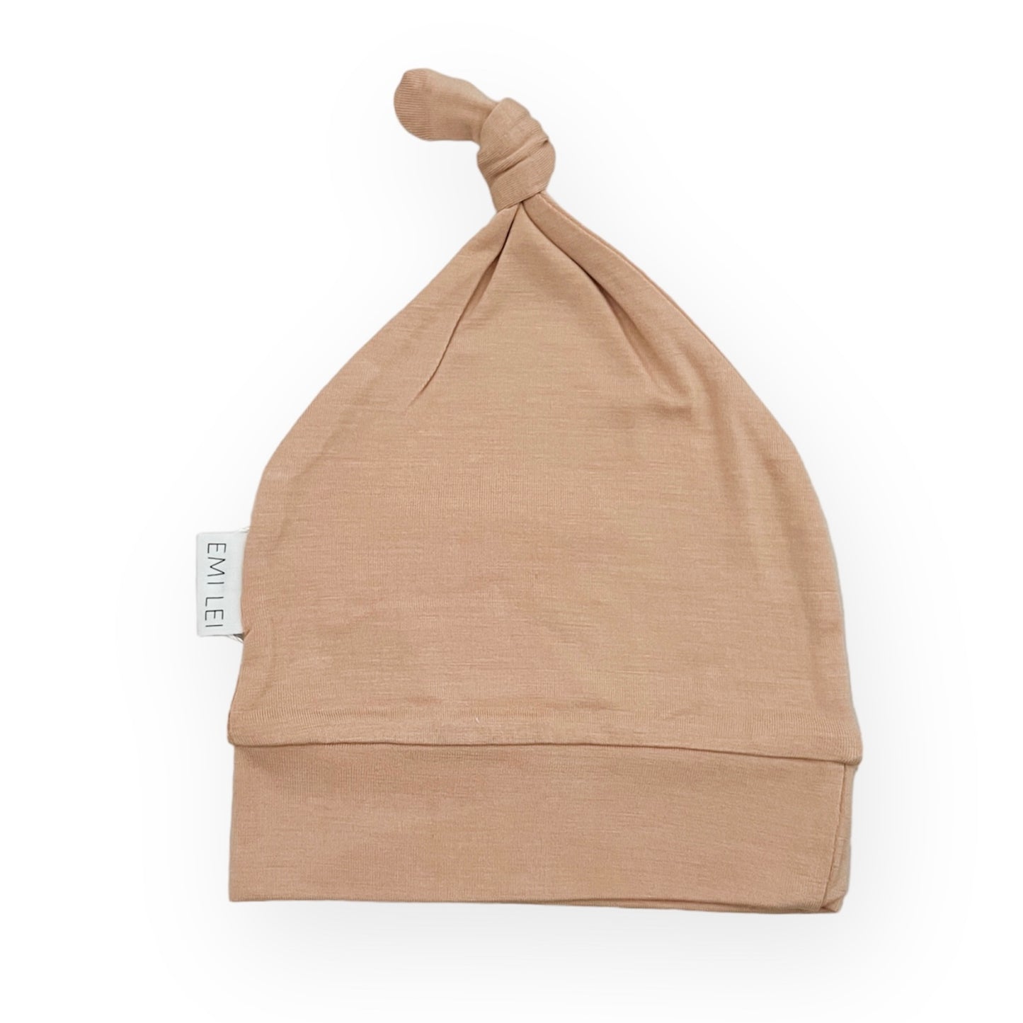 Bamboo Knot Beanie | Peach