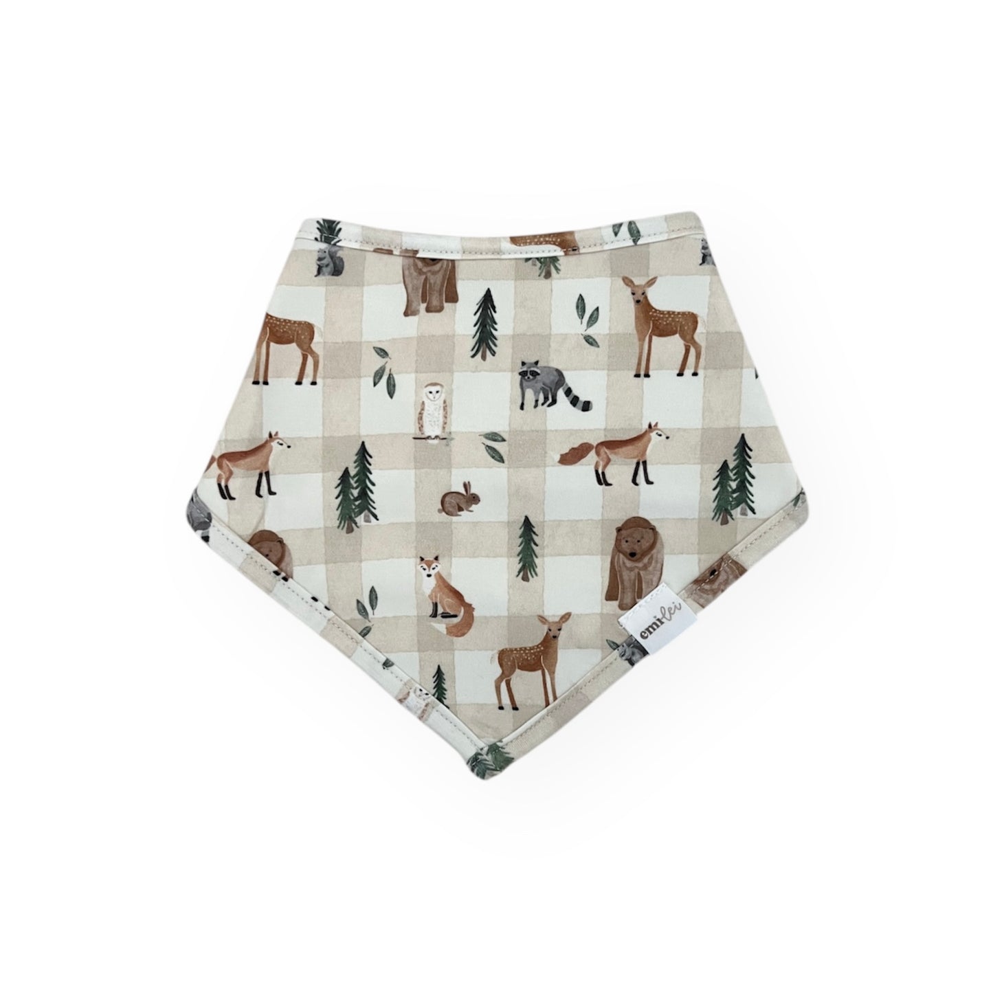 Bamboo Bib | Woodland Friends