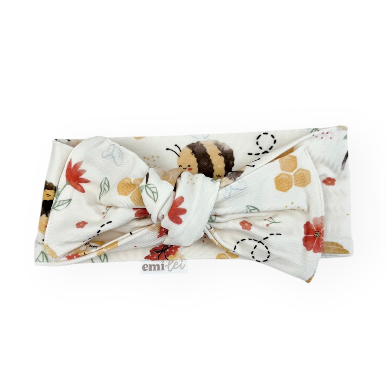 Bamboo Adjustable Bow | Honey Bee
