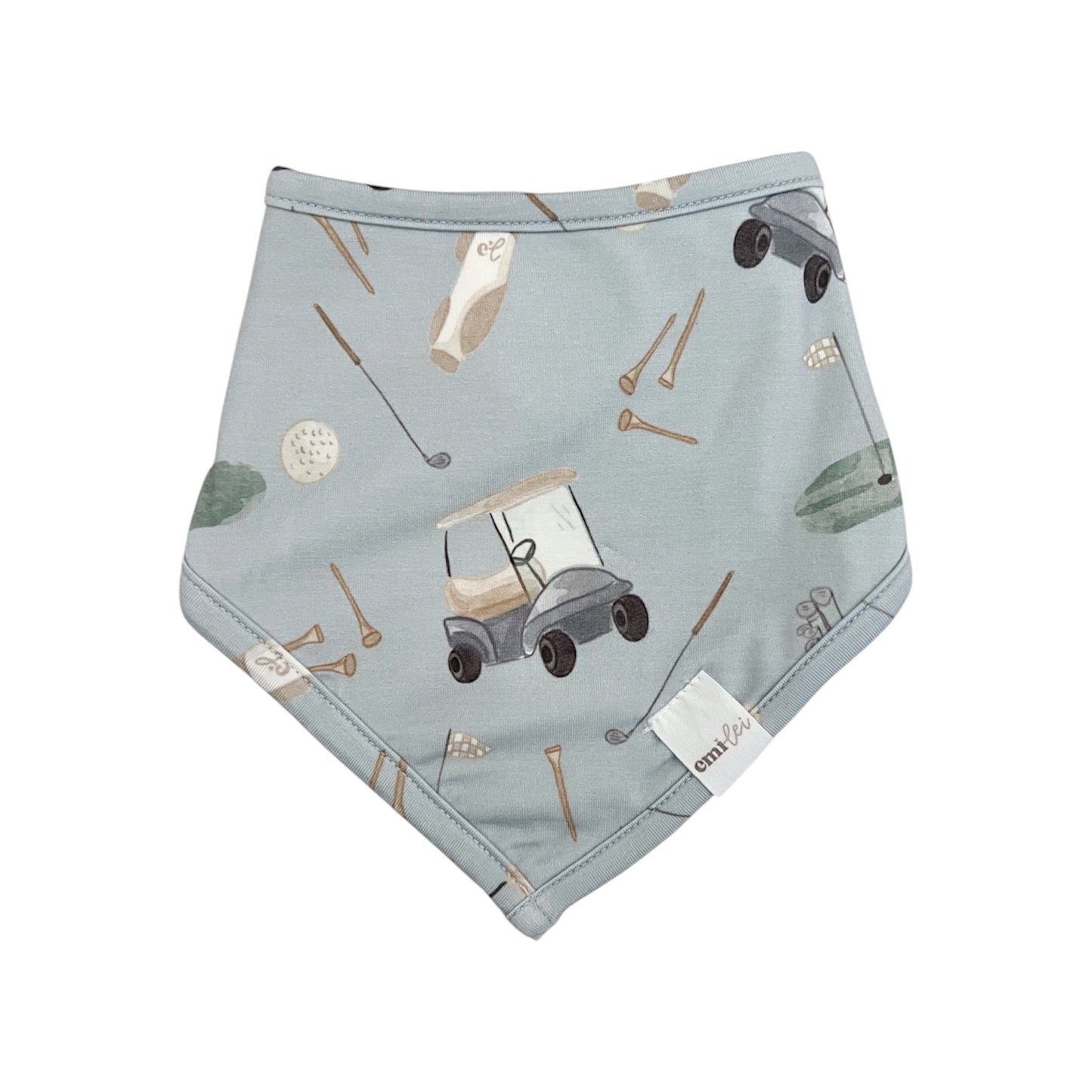 Bamboo Bib | Dusty Blue Golf