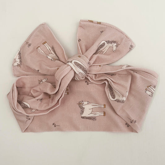 Bamboo Adjustable Bow | Unicorn