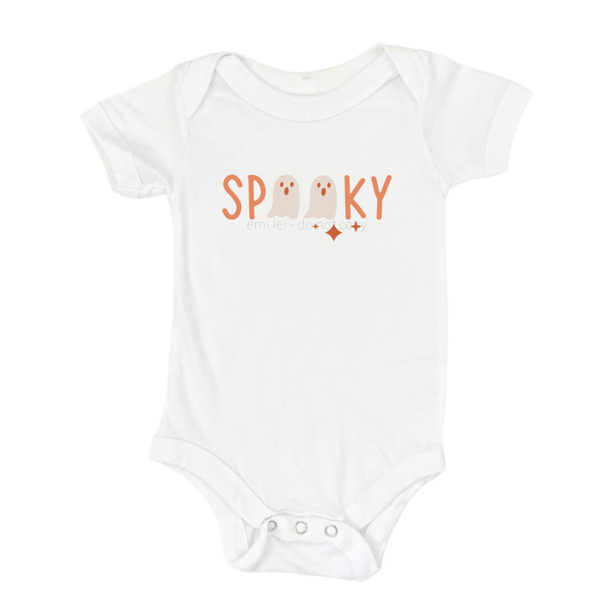 Spooky Graphic Bodysuit
