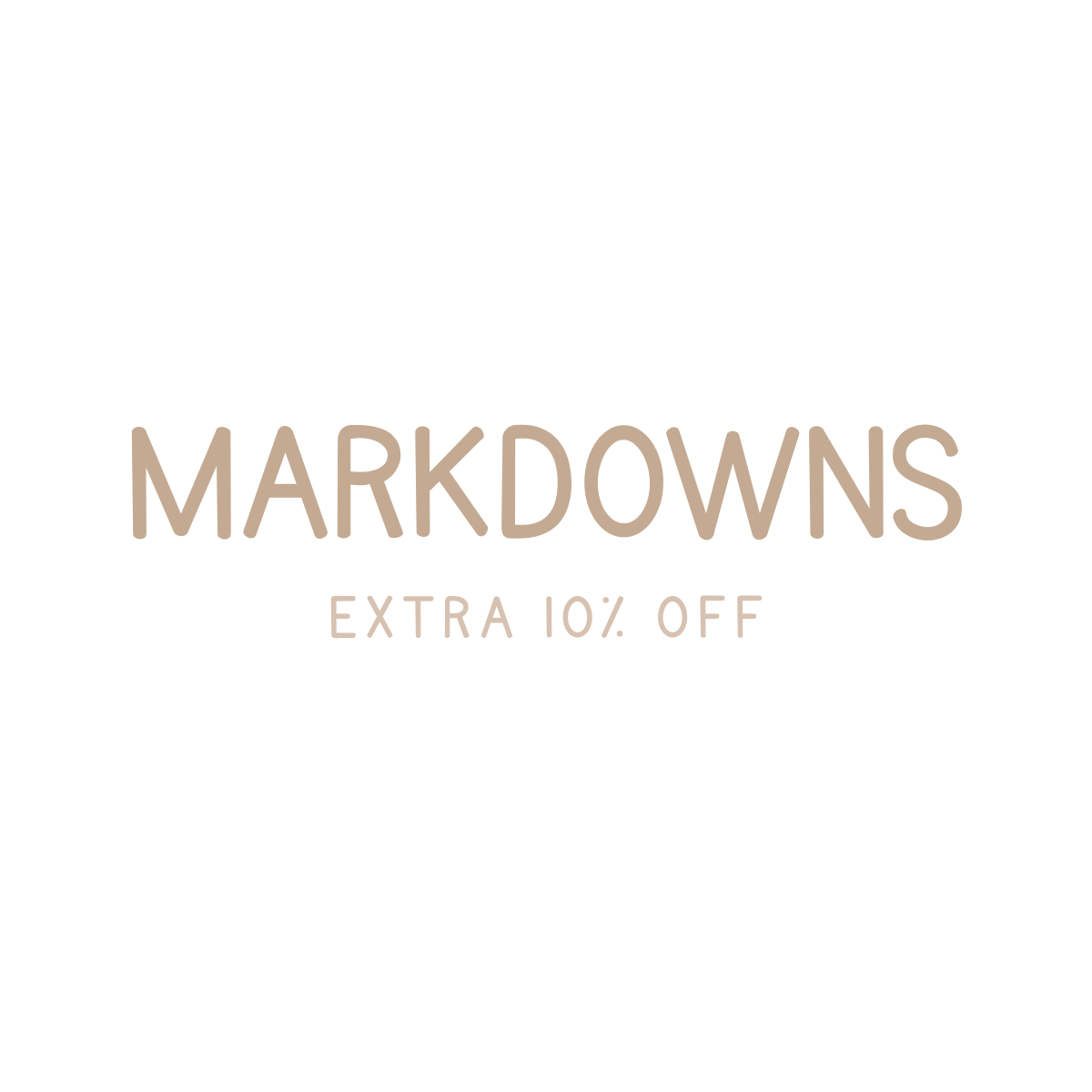 markdowns