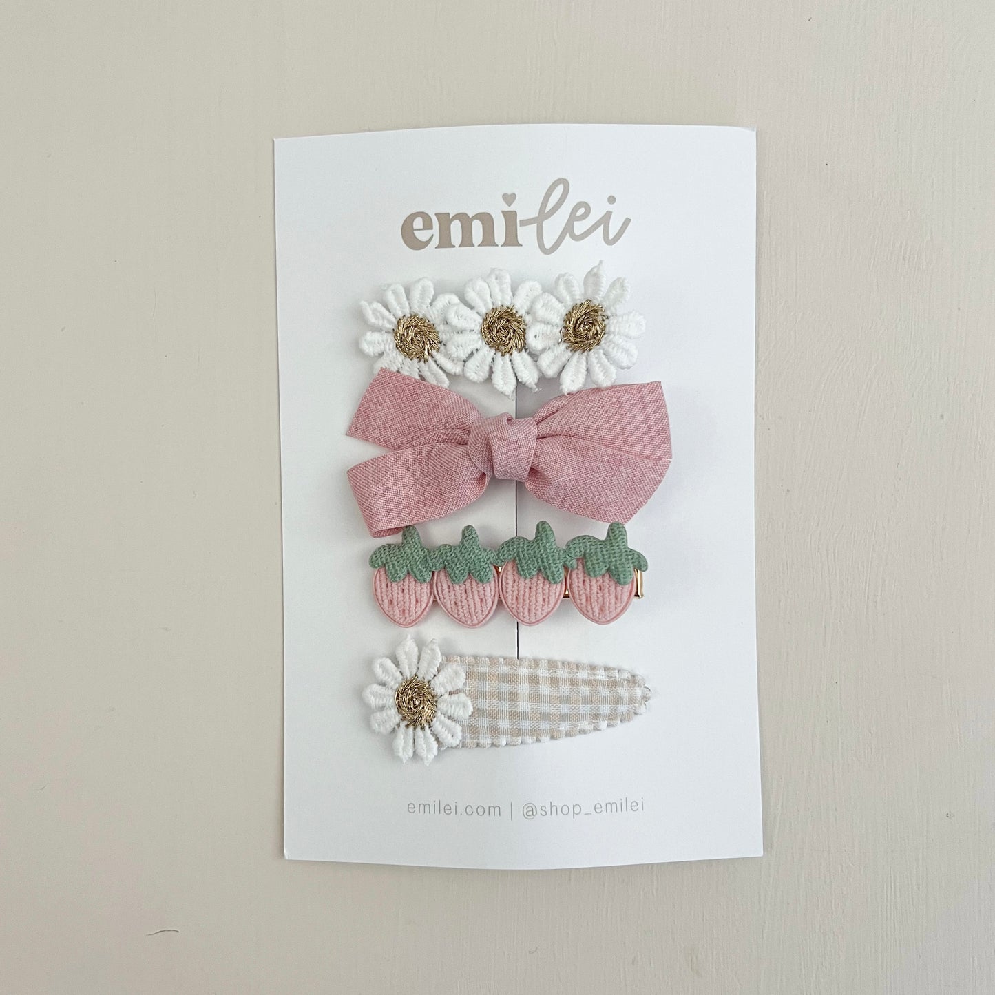 Hair Clips - Set of 4