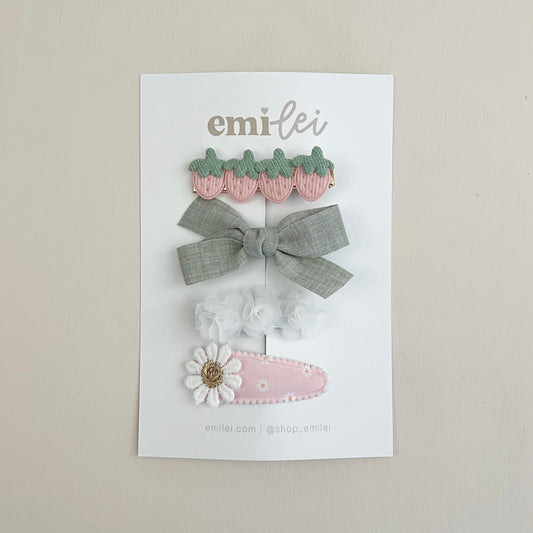 Hair Clips - Set of 4