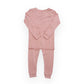 Bamboo Two Piece Toddler Set | Blush