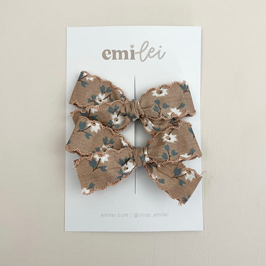 Pigtail Bow Clips