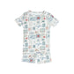 Bamboo Two Piece Toddler & Youth PJ Set | Sea Life