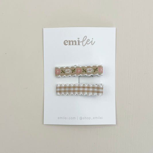 Hair Clips - Set of 2