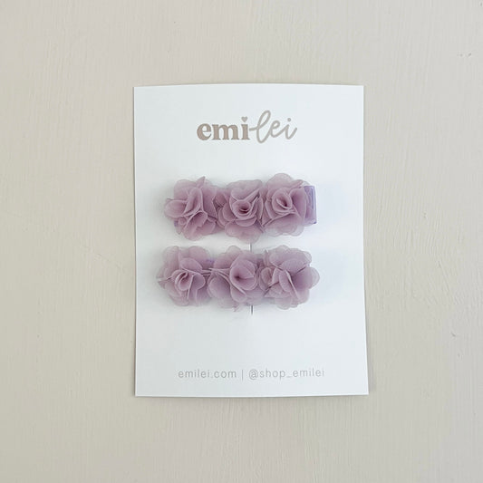 Pom Hair Clips - Set of 2