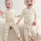 Bamboo Two Piece Toddler Set | Strawberry Bunnies