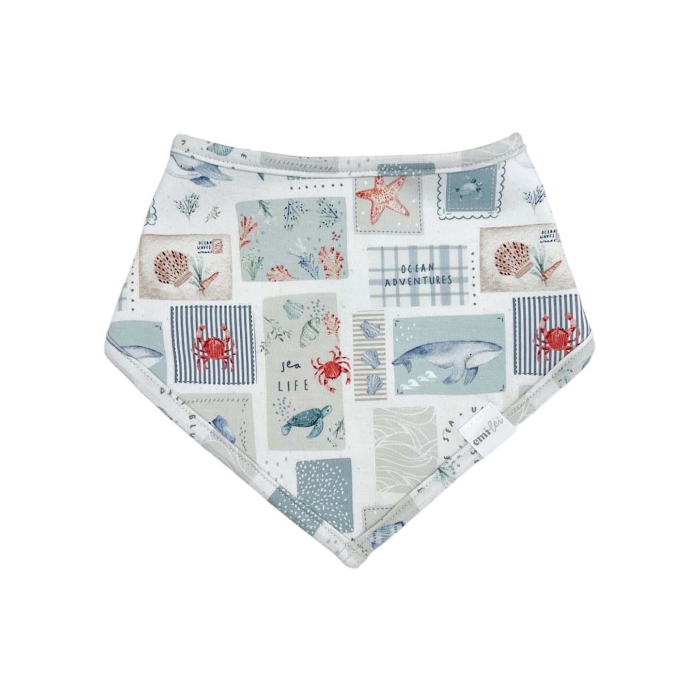 Bamboo Bib | Sea Life
