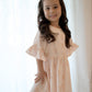Linen Ruffle Sleeve Dress | Ballet Slippers