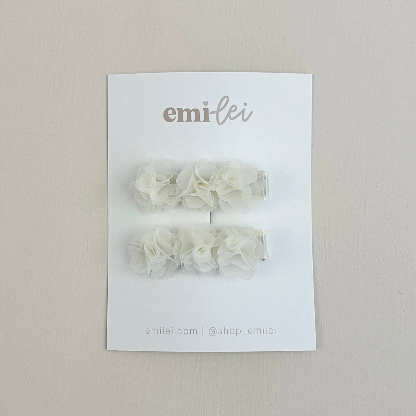 Pom Hair Clips - Set of 2