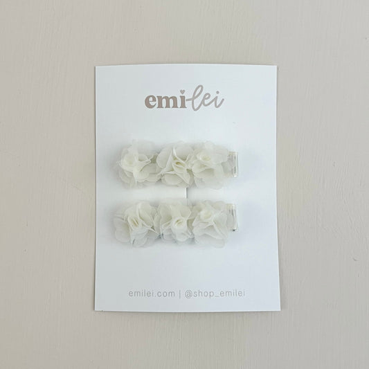 Pom Hair Clips - Set of 2