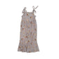 Bamboo Tie Shoulder Jumpsuit | Mauve Floral