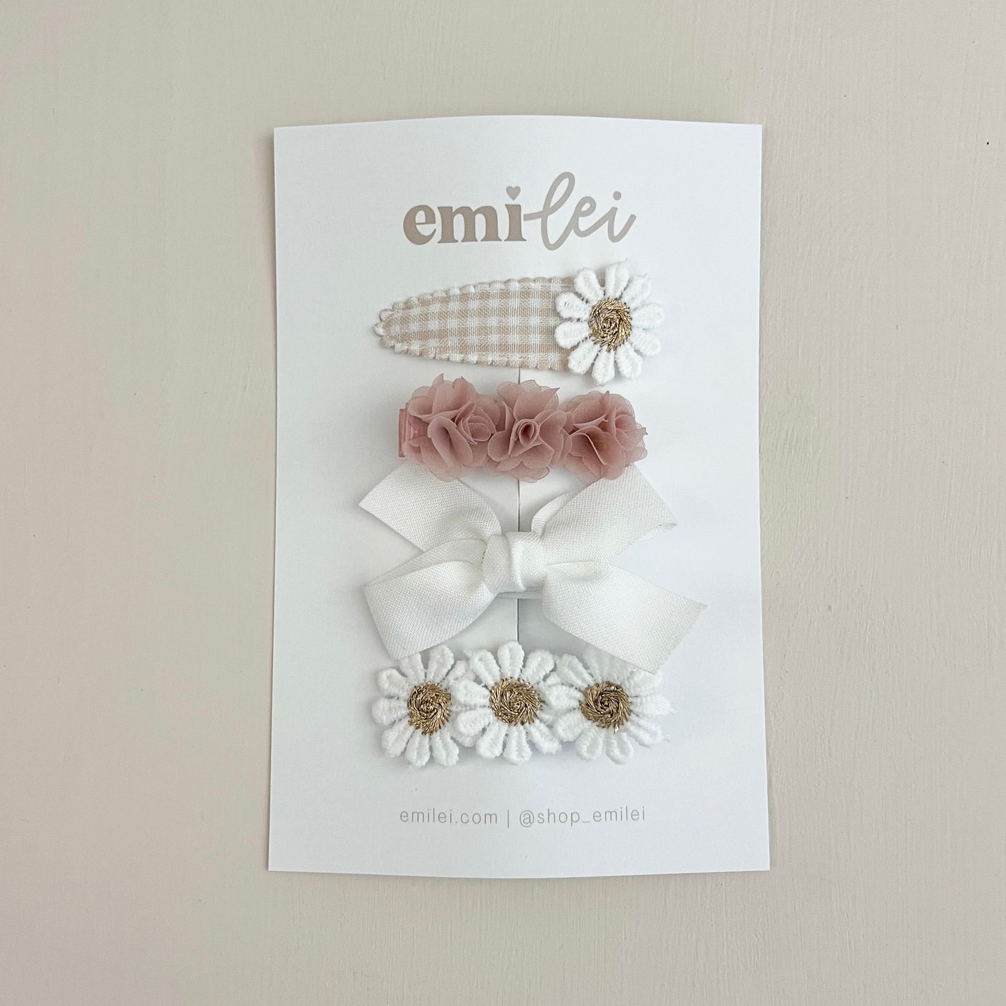 Hair Clips - Set of 4