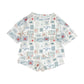 Bamboo Boxy Tee & Short Set | Sea Life