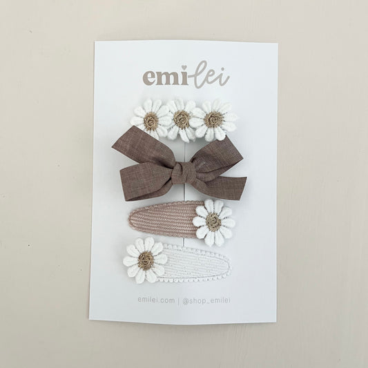 Hair Clips - Set of 4