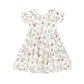 Bamboo Short Sleeve Twirl Dress | Strawberry Bunnies