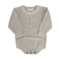 Chunky Knit Sweater Romper | Oatmeal