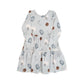 Bamboo Long Sleeve Twirl Dress | Basketball