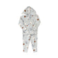 Bamboo Terry Hoodie & Jogger Set | Basketball