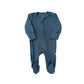 Ribbed Bamboo Footie Romper | Midnight