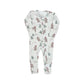 Bamboo Convertible Footie Romper | Gingerbread