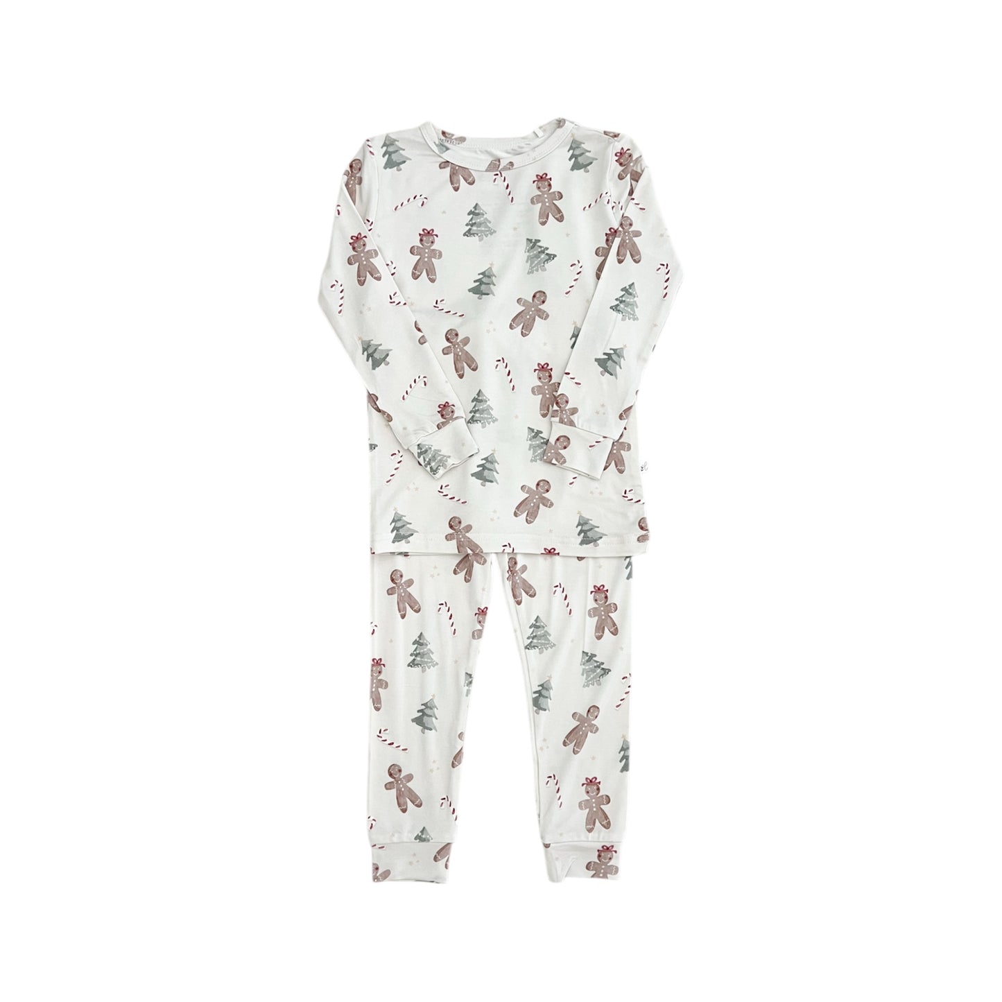 Bamboo Two Piece Toddler Set | Gingerbread