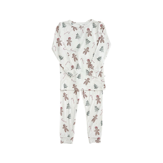 Bamboo Two Piece Toddler Set | Gingerbread