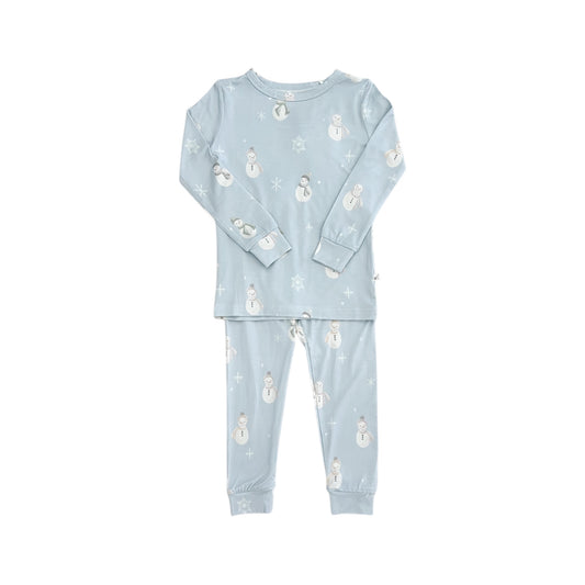 Bamboo Two Piece Toddler Set | Snowman