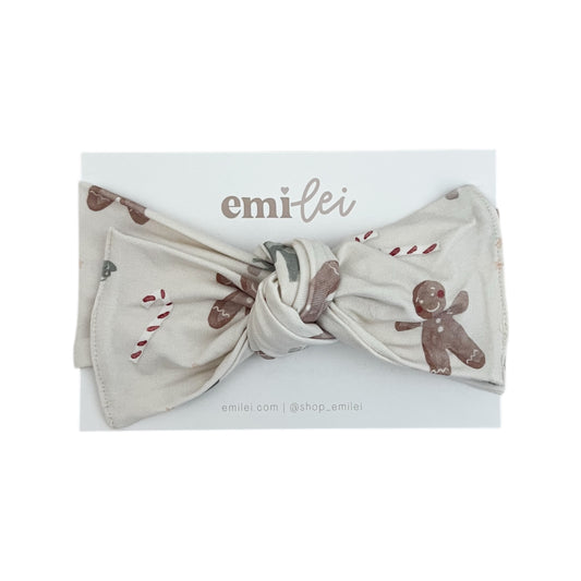 Bamboo Adjustable Bow | Gingerbread