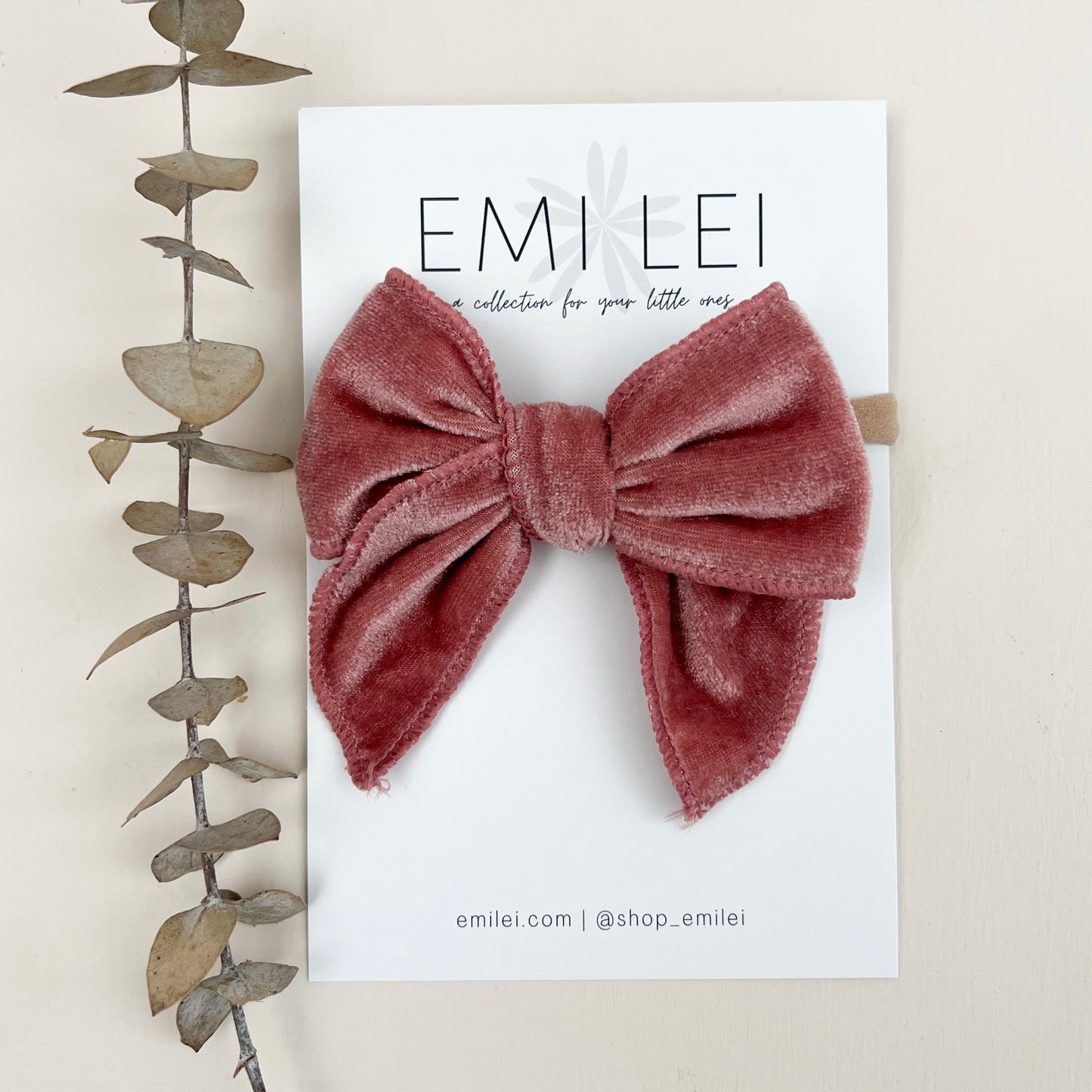 Velvet Fable Bow Headbands & Clips