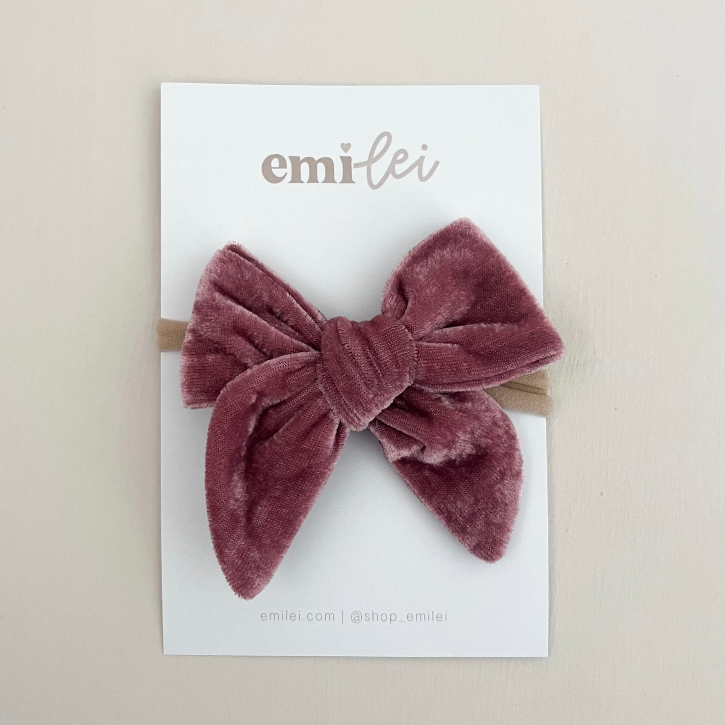 Velvet Fable Bow Headbands & Clips