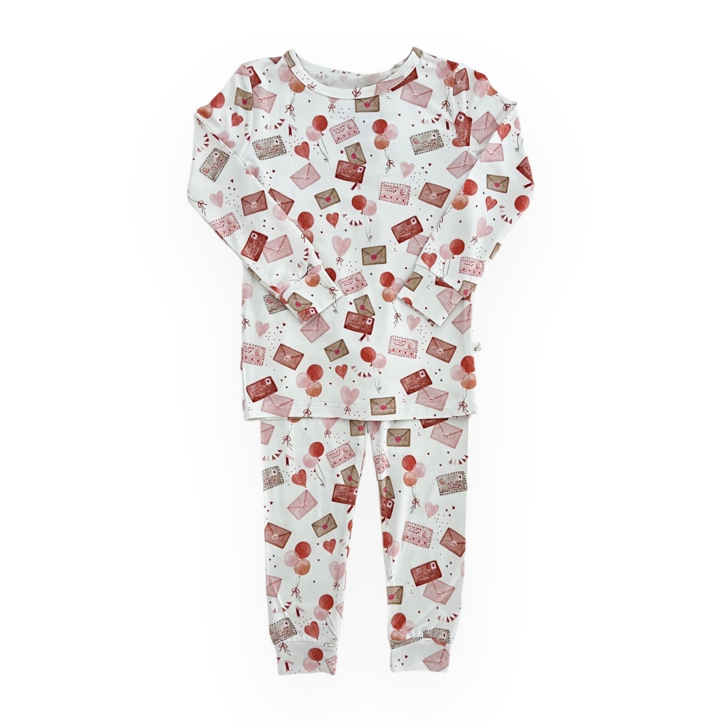 Bamboo Two Piece Toddler Set | Love Letters