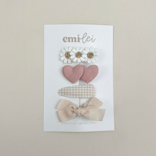 Hair Clips - Set of 4
